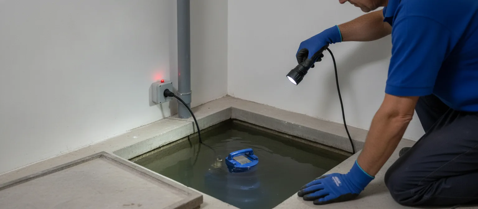 Dépannage pompe de relevage Derval – problème / diagnostic